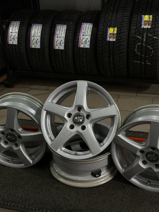 5x112 R16 Диски з Німеччини Volkswagen Skoda Audi Mercedes ET35 OZ