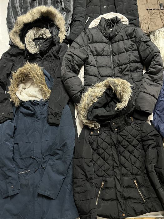 Секонд хенд оптом куртки жін зима демісезон Англія ціна за 1 кг