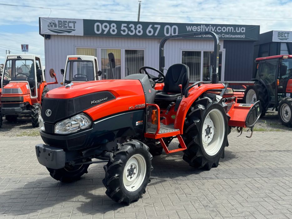 японський мінітрактор, трактор KUBOTA KL 265 + фреза 160см!!!  РІК ВИПУСКУ 2008!!!
