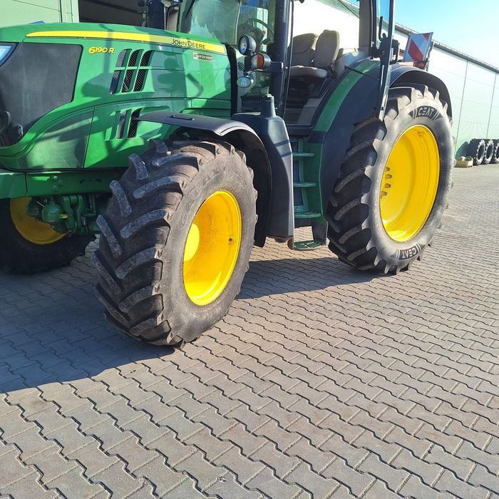 Koła do międzyrzędzi 225cm John Deere 6R 6M Fendt 820 MF Claas Axion kukurydza buraki