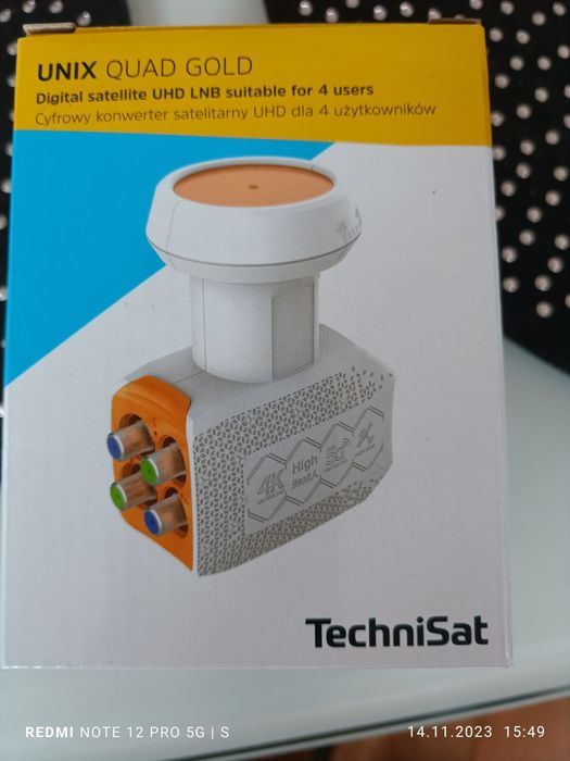 Antena sat z konwerterem