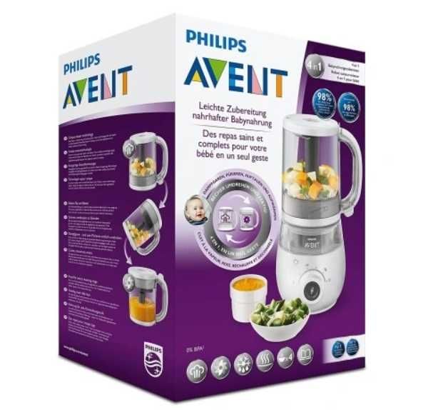Blender kielichowy PHILIPS AVENT 400 W biały