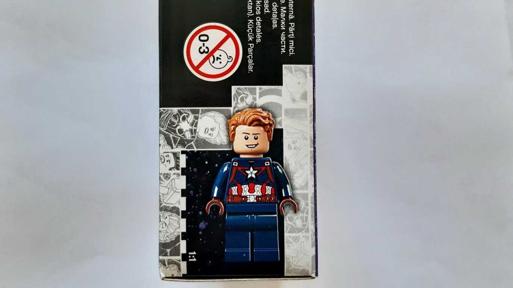 LEGO Super Heroes 76189 Captain America and Hydra Face-Off selado