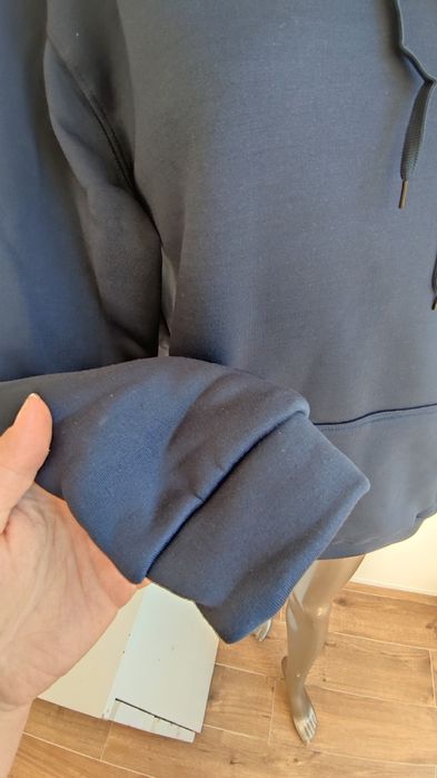 Bluza z kapturem granatowa