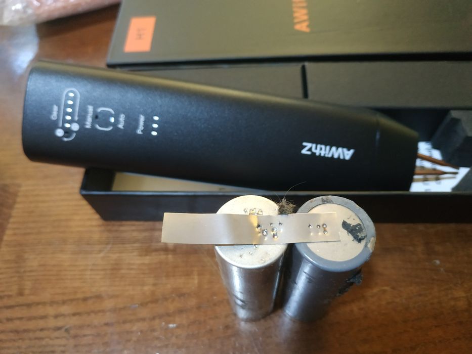 Апарат точкової зварки портативний 18650, 21700