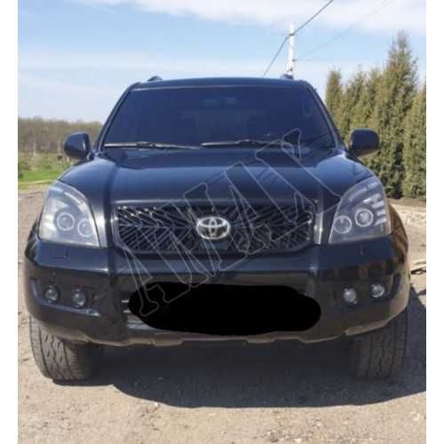 Решетка радиатора черная (стиль TRD), Тойота Крузер Прадо 120