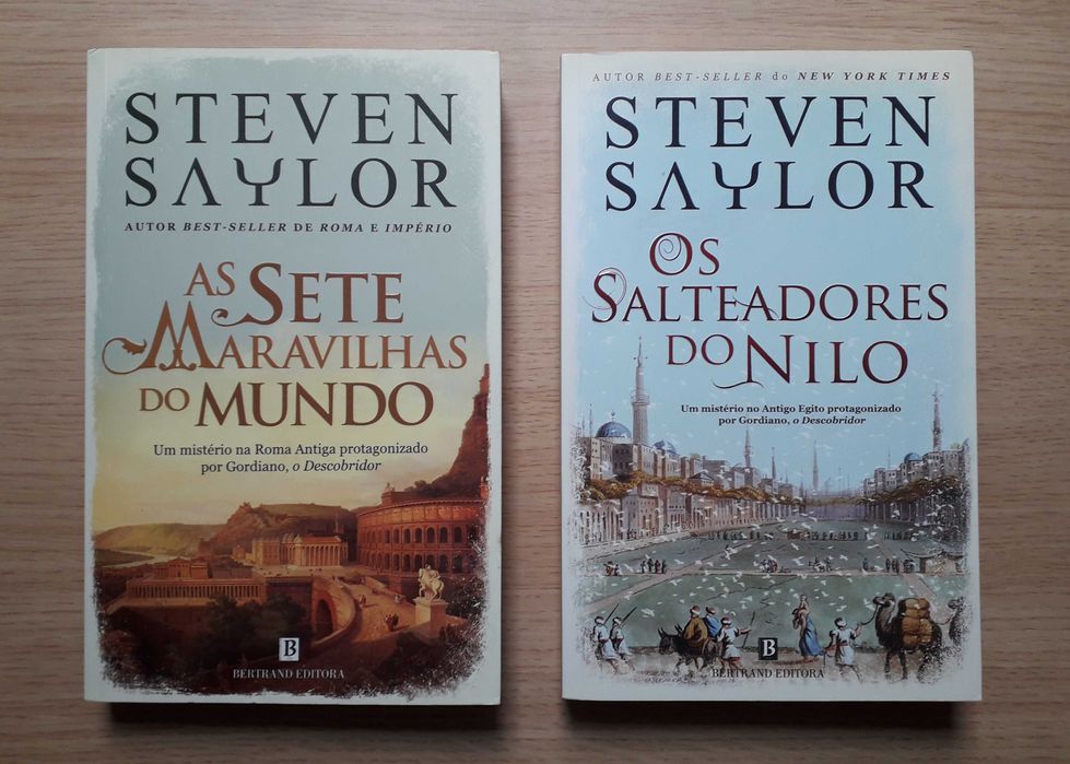 Livros Vários - Steven Saylor, Christian Jacq, Maurice Druon, Steve Berry