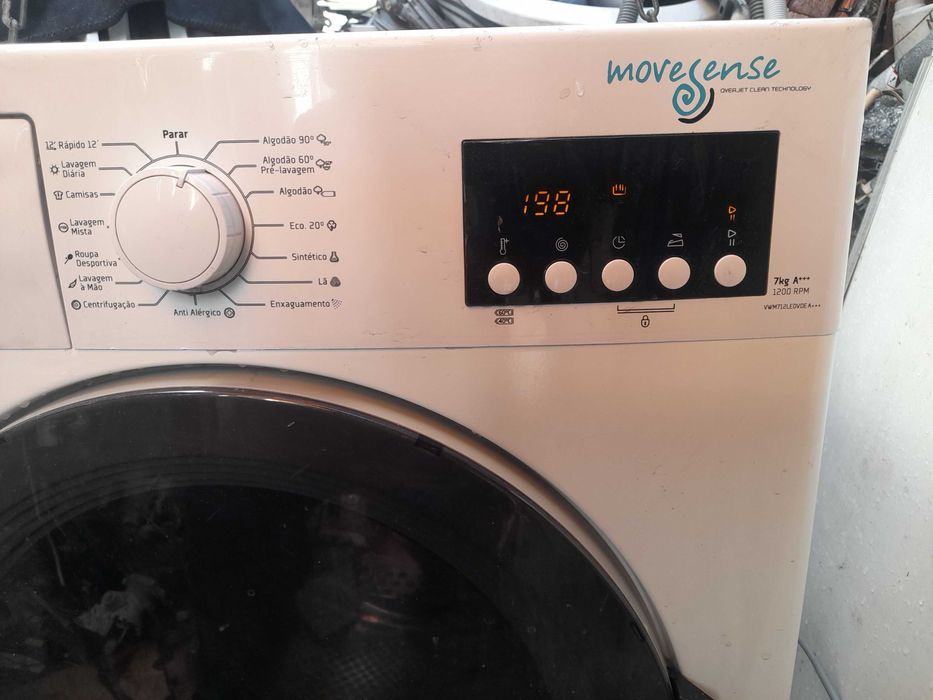 maquina de lavar roupa beken 7 quilos 1200 rpm
