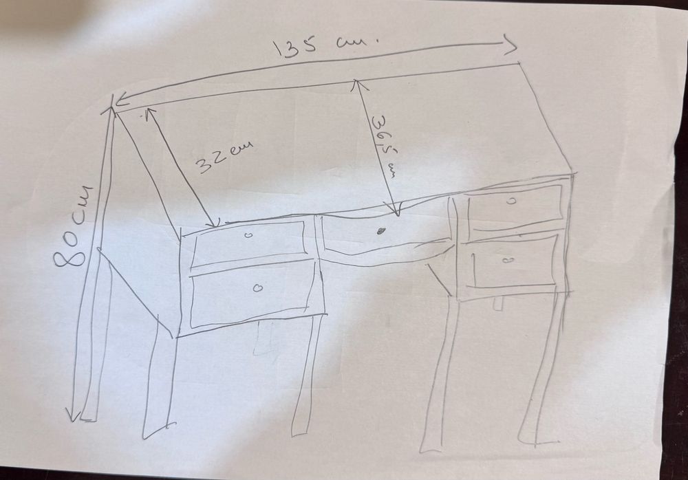 Consola inglesa classica