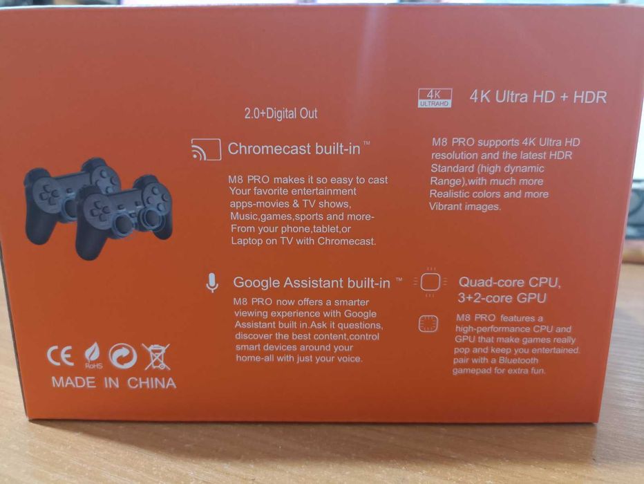 Новая игровая консольM8PRO HD 4K 10000, +64 GB