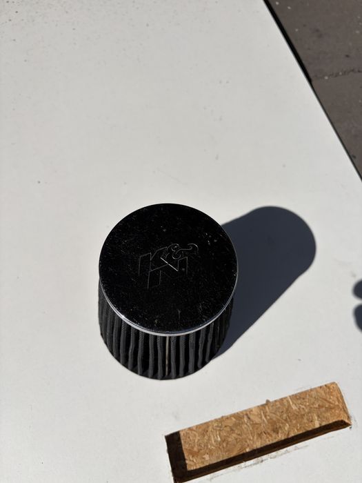 Filtr powietrza stożkowy  K&N chromowany 7,6cm