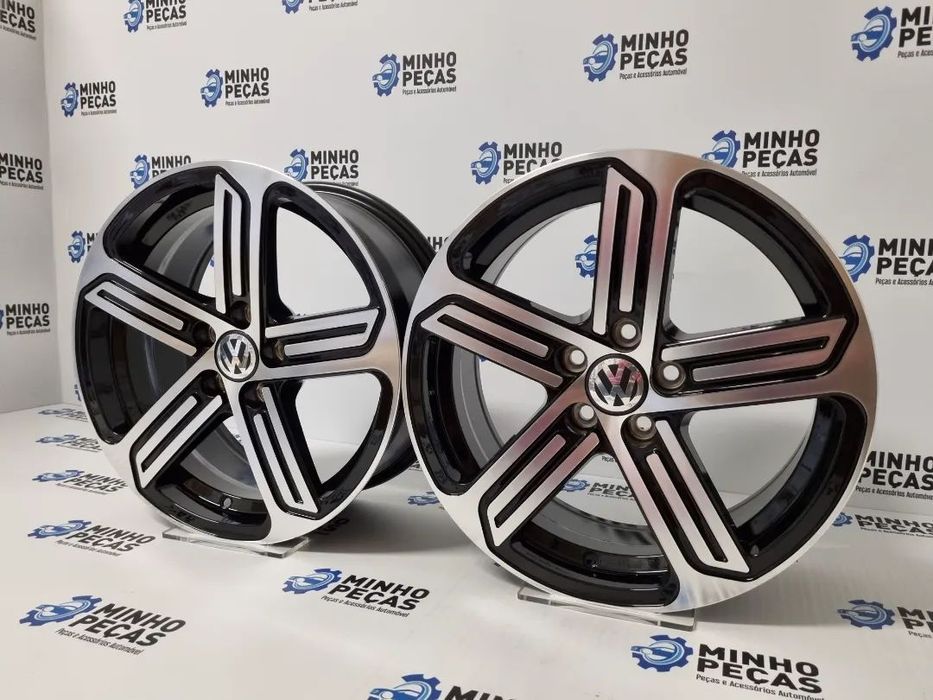 Jantes Golf R400 em 16 (5x100) Preto Polido