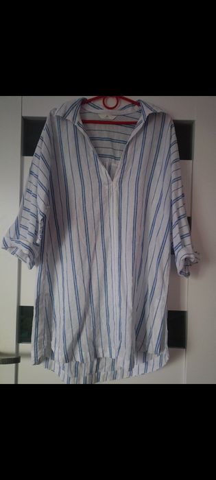Lniana tunika H&M L