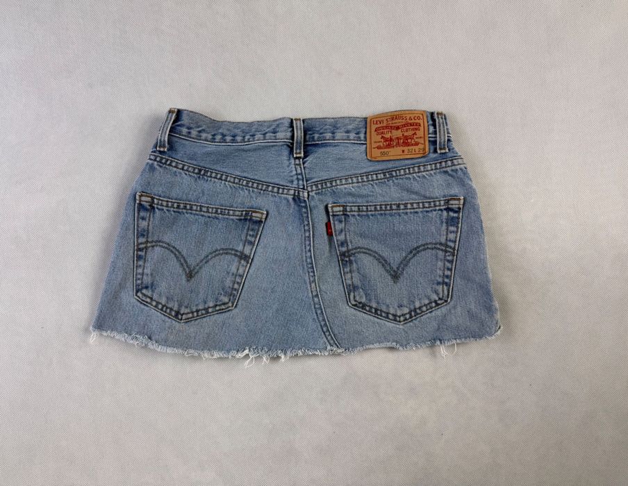 Krótka Spódniczka Levi’s 550 Blue