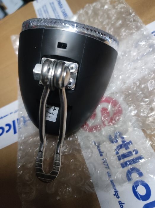 Farolim de bicicleta ou moto 6 volts