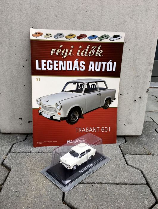 TRABANT 601 #41-auta PRL,model,autka,kolekcja,plakat,folder