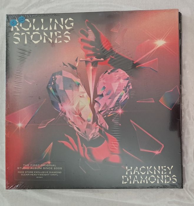 LP The Rolling Stones - Hackney Diamonds - Clear LP - New Sealed