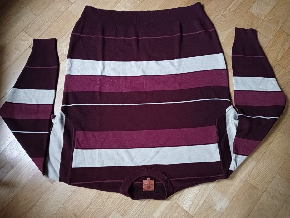 Jak nowy wełniany sweter męski L/XL wełna merynos pulower wool merino