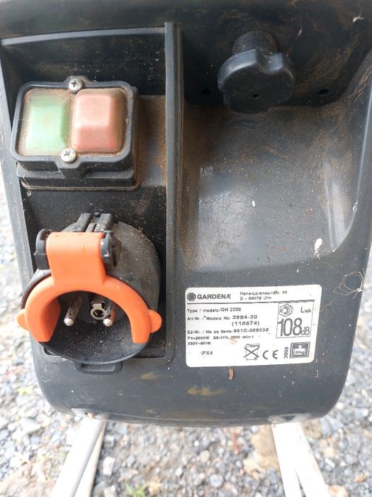 Rozdrabniacz do gałęzi GH 2000