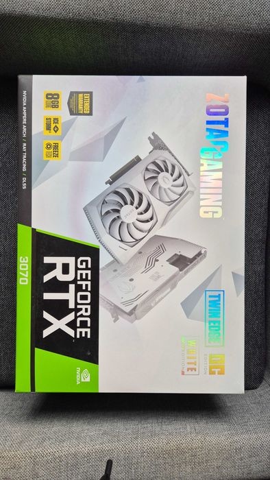 ZOTAC RTX 3070 Twin Edge OC White 8 GB  GWARANCJA !!