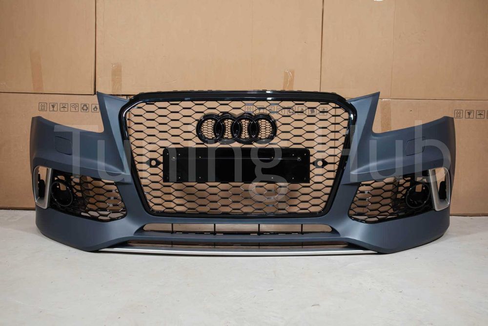 Передній бампер Audi Q5 8R (2012-2016) Стиль RSQ5 (під радар)