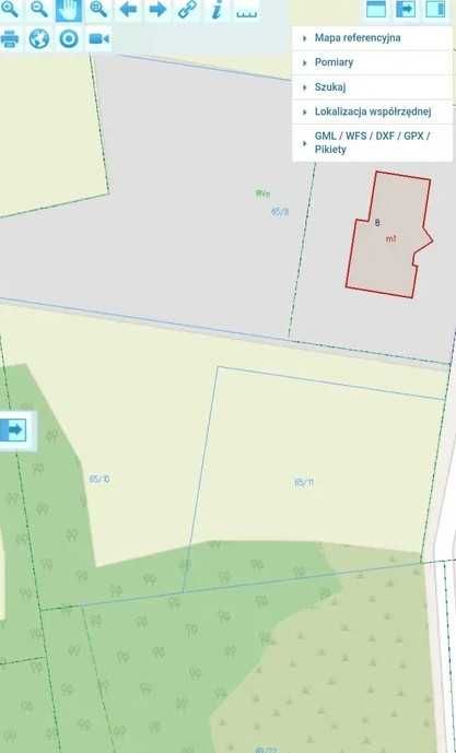 Piękna działka w Jenin Zielona Dolina *warunki zabudowy*