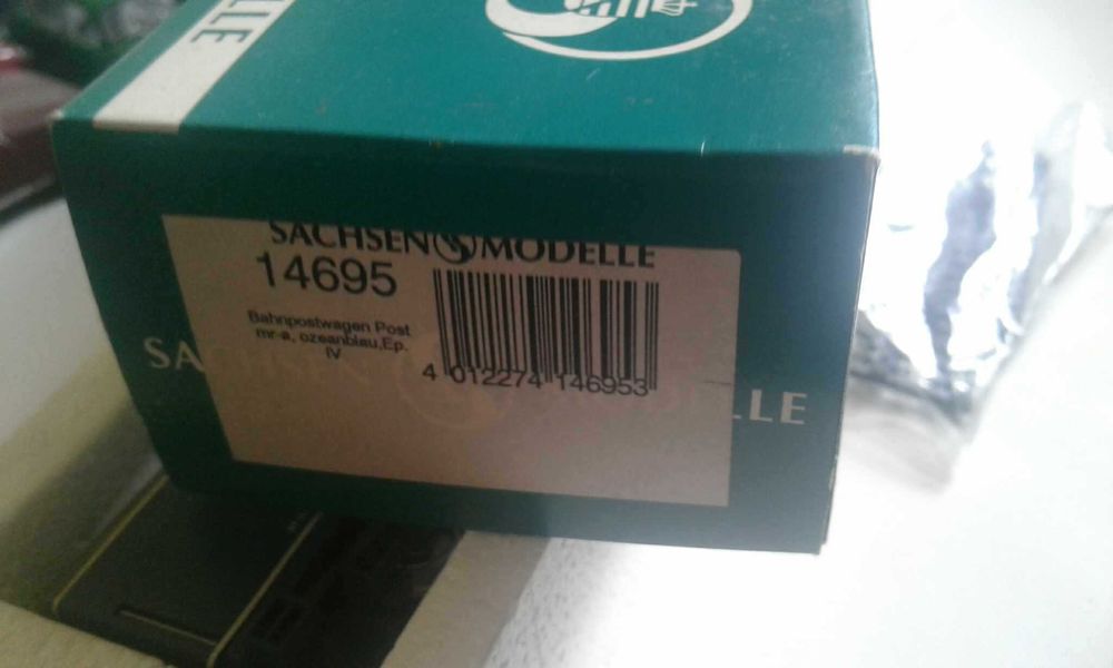 Wagon pocztowy SACHSENMODELLE w skali 1:87 nowy