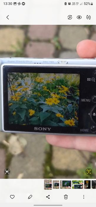 Цифрова камера фотоапарат Sony cyber-shot DSC-Т20