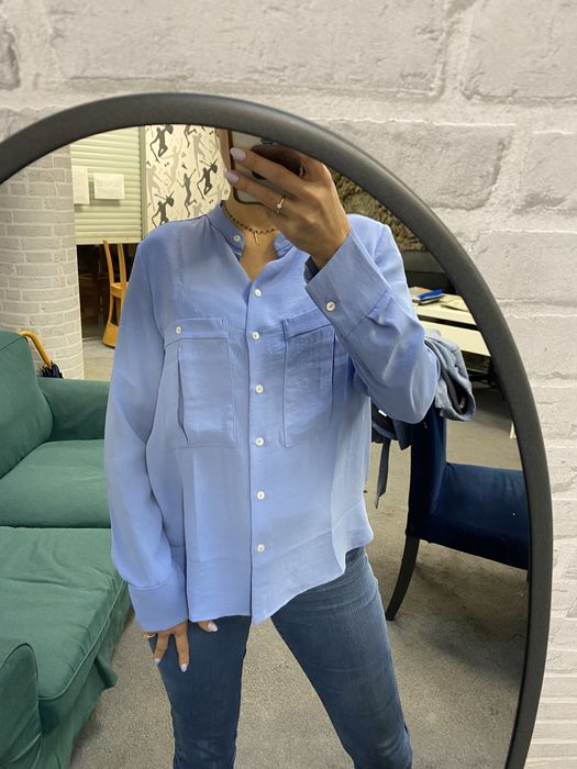 Mango elegancka lejaca koszula z wiskozy viscose