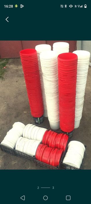 Wiaderka Plastikowe 10L
