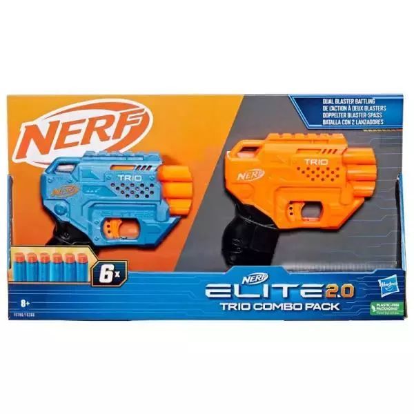 NERF ELITE 2.0 Trio Combo Pack F6786 HASBRO