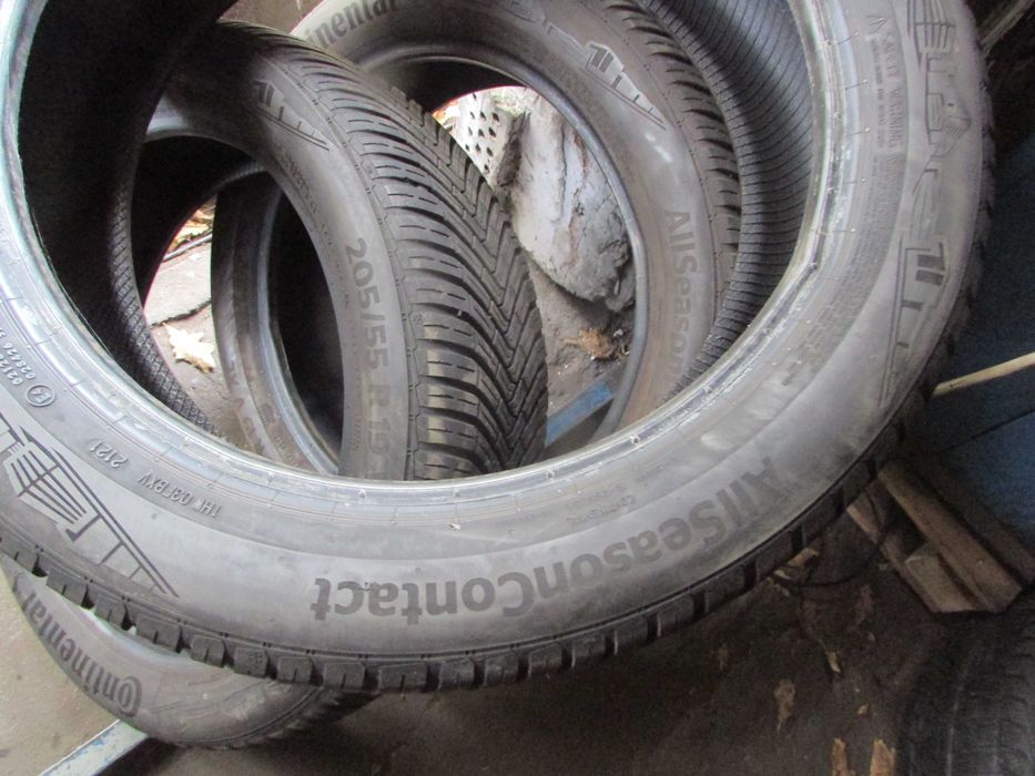 205/55/19 комплект зимових шин Continental AllSeasonContact