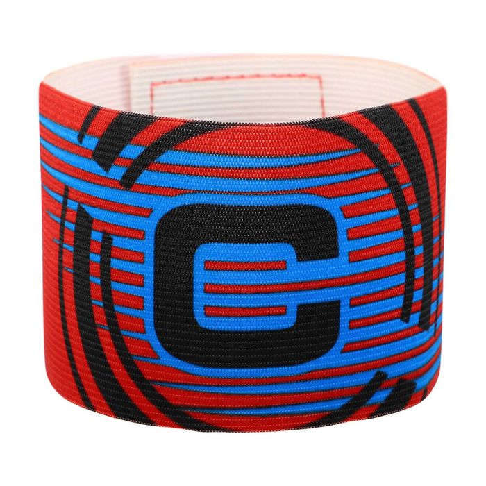 Пов'язка капітанська SP-Sport FB-115 помаранчев/синій/зелений/червоний