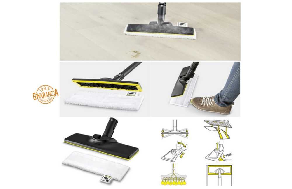 HIT MOP PAROWY UNIWERSALNY Myjka Parowa Karcher Zestaw Parownica