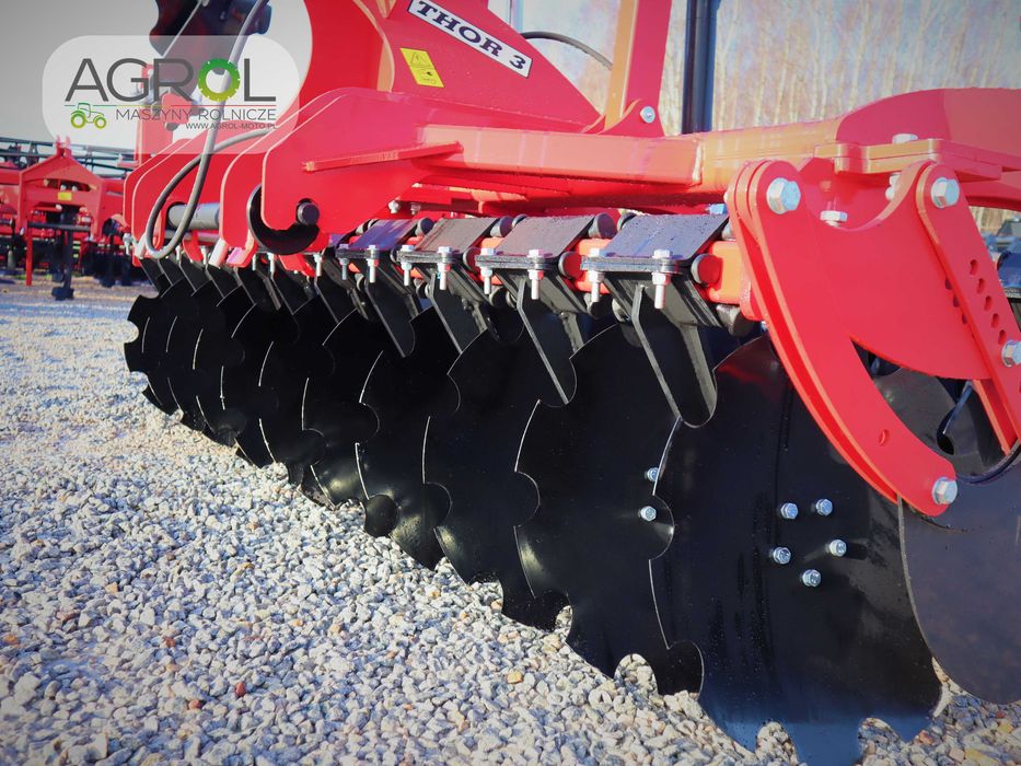 Agregat talerzowy brona hydropack AgroFactory InterTech 3m Granosystem