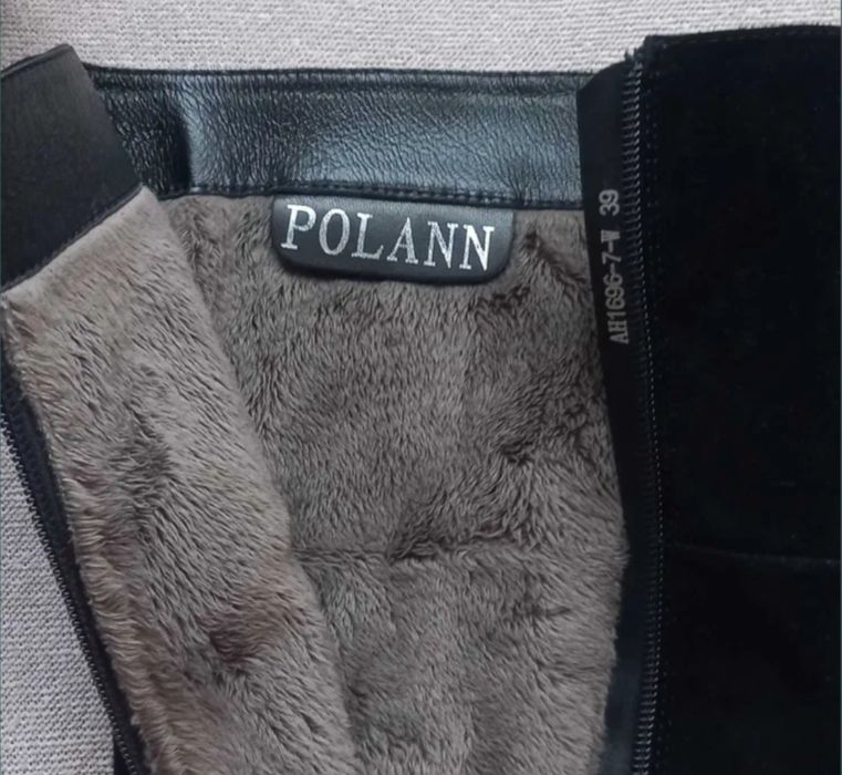 Чоботи евро зима 39 замша сапоги