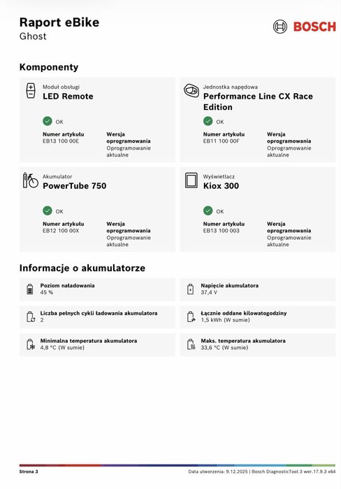 RATY 0% gwarancja 12 m-cy GHOST [L] E-RIOT EN FULL PARTY, 160km (450)