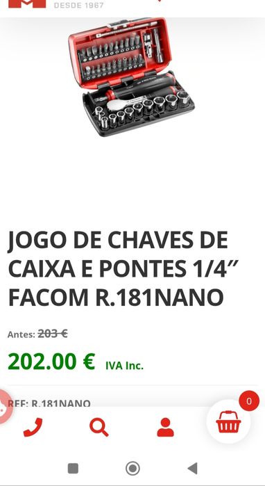 Jogos roquete 1/4.BETA.FACOM.GEDORE.BAHCO.