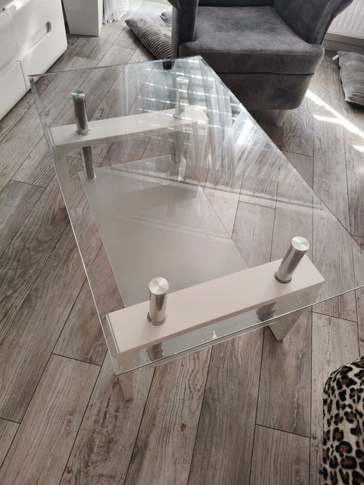 Stolik kawowy szklany