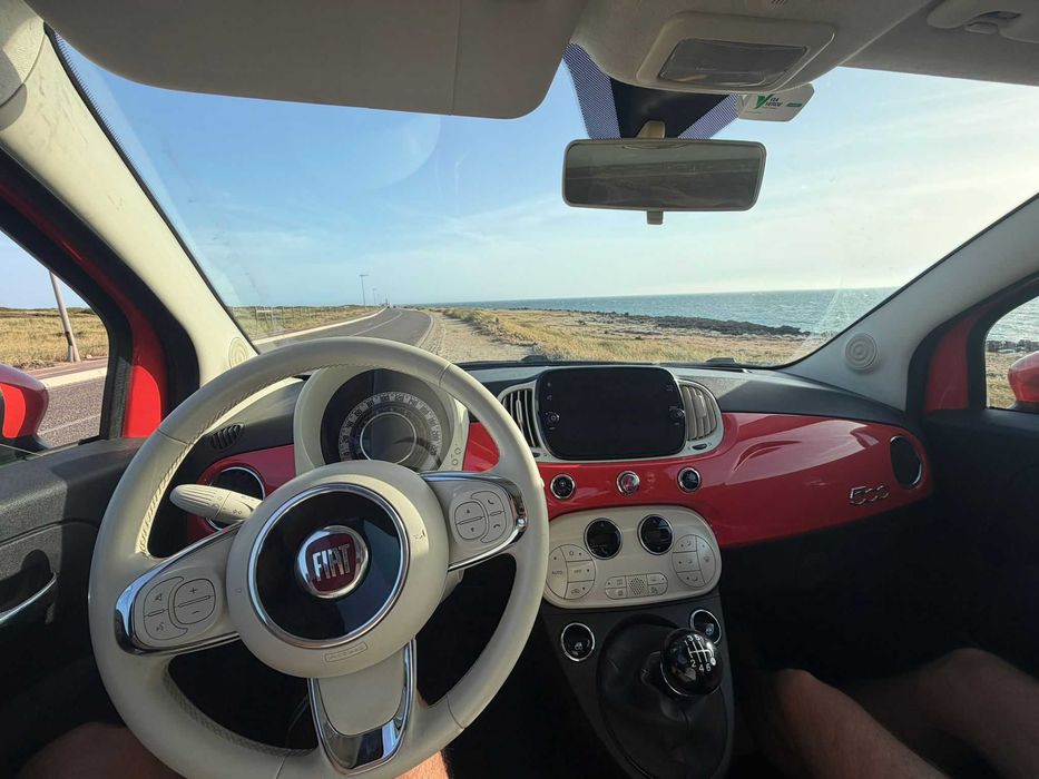 Fiat 500 1.0 Hybrid Salmão