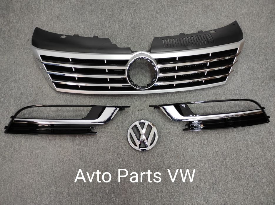 VW Passat CC USA Решетки ПТФ Накладки Туманки Решітка Пассат ЦЦ