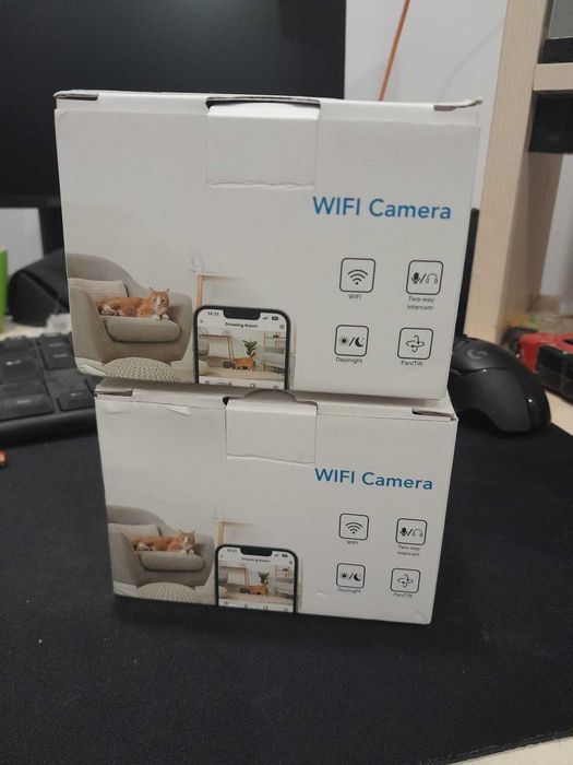 Câmera de Segurança Externa/Interna Sem Fio 720P HD