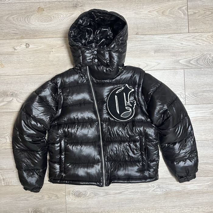 Пуховик Corvidae Shiny puffer jacket