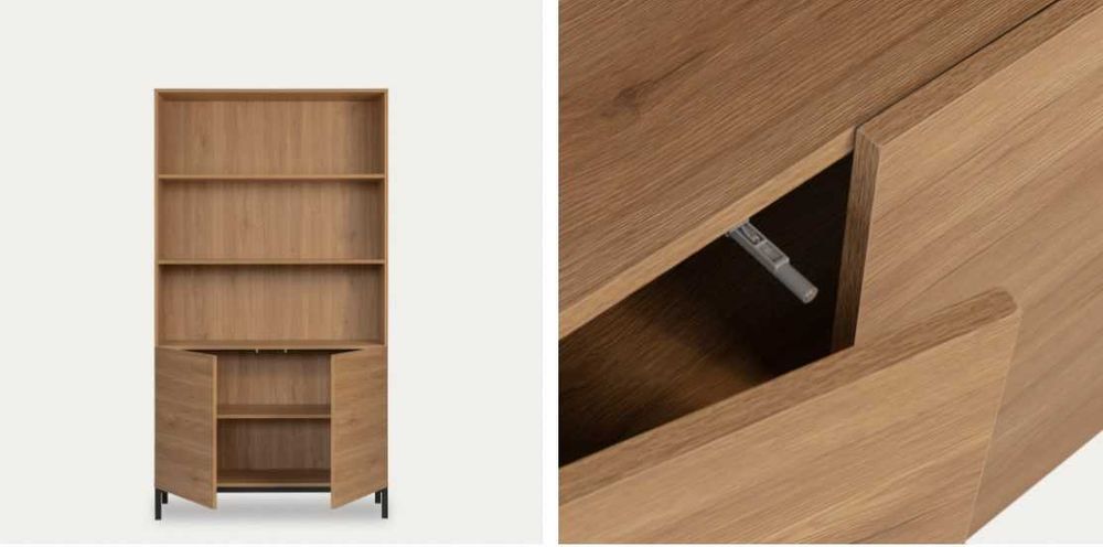 Duas Estantes Kenay Home "Kolb" como novas. Duas ao preço de uma!