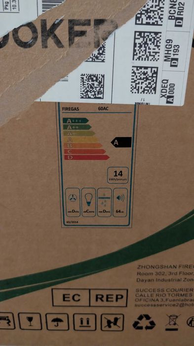 Exaustor de Cozinha FIREGAS – Novo na Caixa