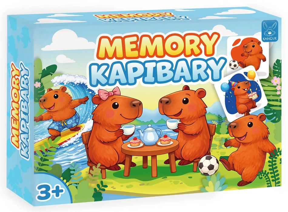 Memory Kapibary. Kangur. Nowy Produkt