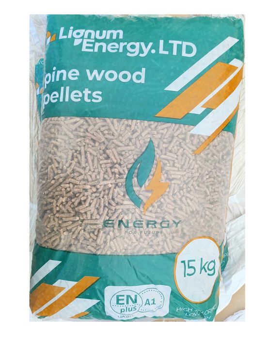 Pellet z drzewny w workach po 15 kg, pellet