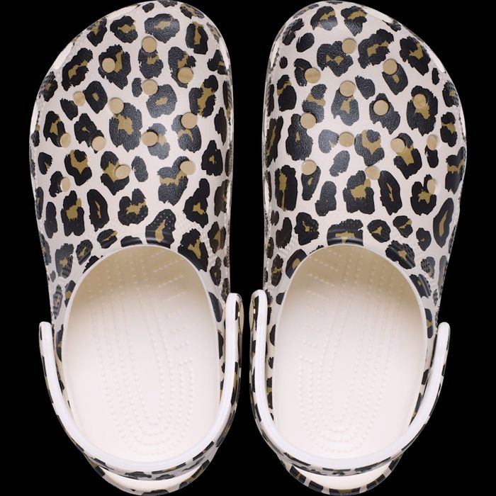 Оригінал. Крокс классические леопардовые сабо .Crocs Classic Leopard C
