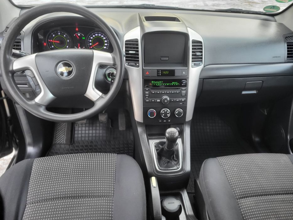 Captiva 2.0 TD 150 KM czarna perła bezwypadkowy