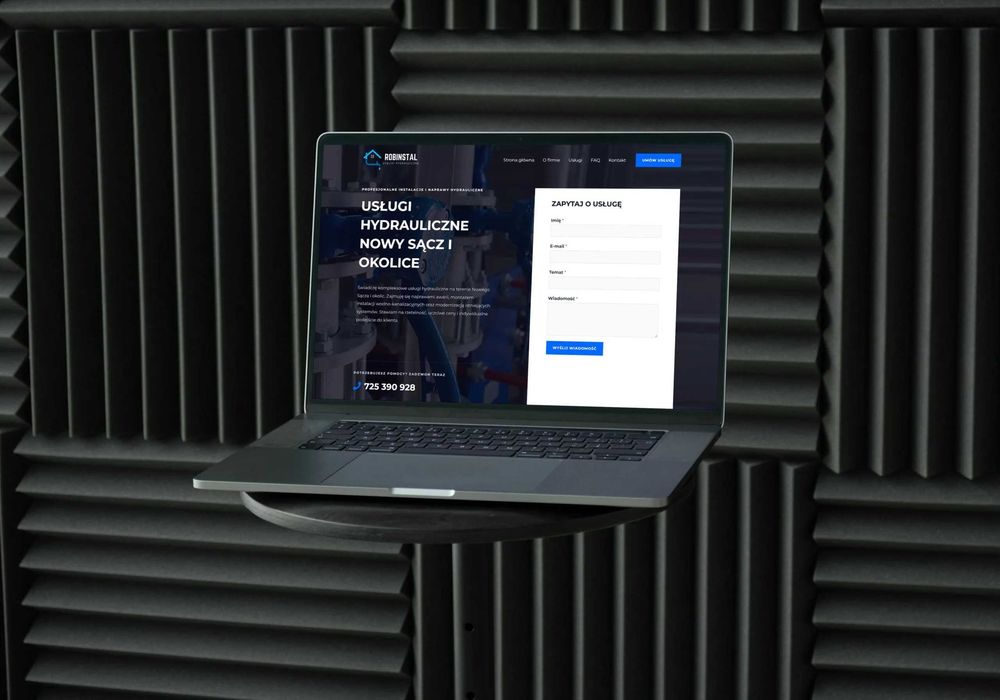 Strony internetowe dla lokalnych biznesów - Kraków (WordPress)
